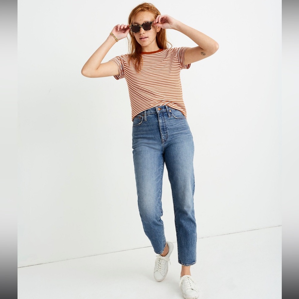 Madewell Classic Straight Jeans in Peralta Wash
